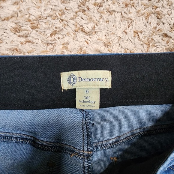 Democracy Ab Technology Women Sz 6 High‎ Rise Stretch Jeans - Picture 2 of 7